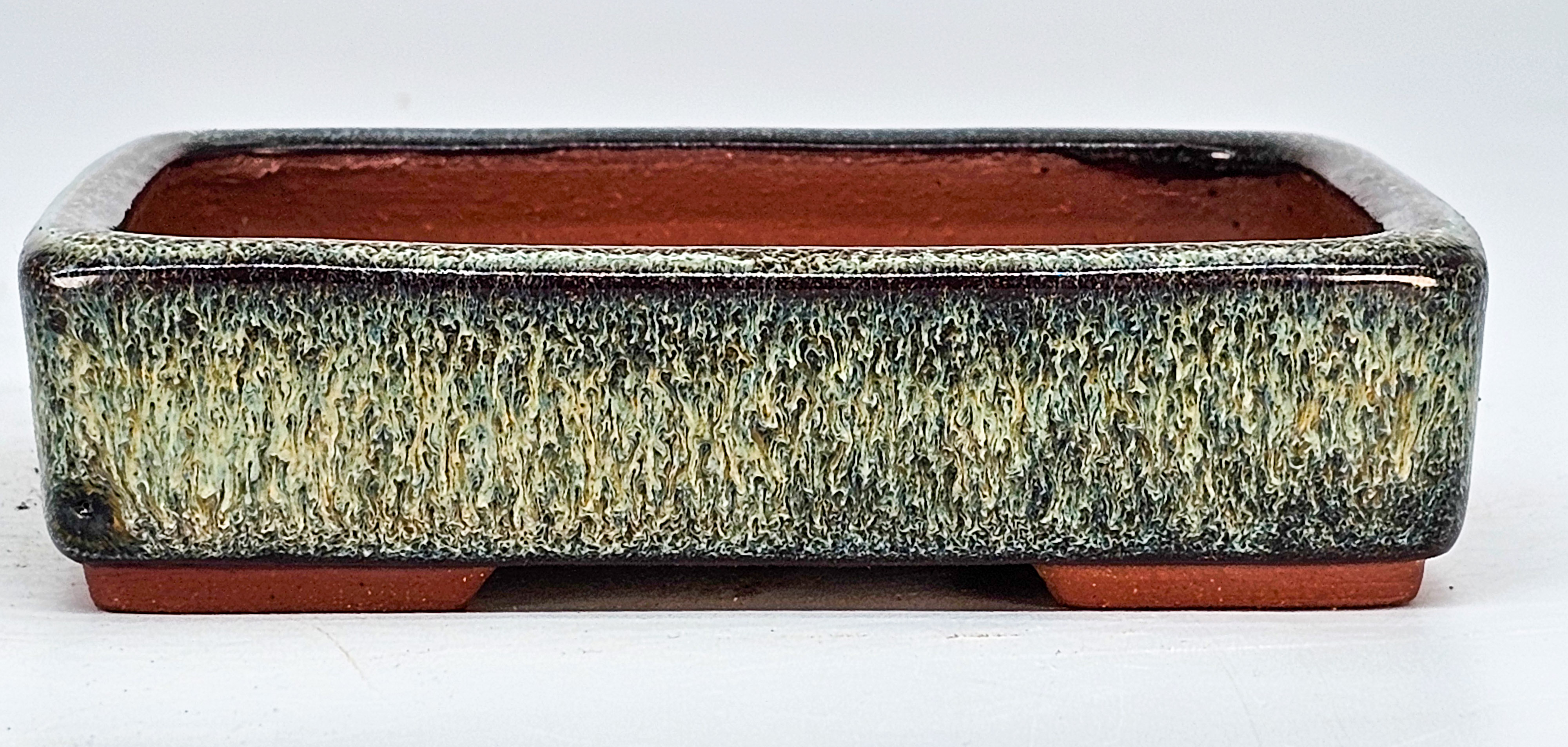 Bonsaischale Yozan Tokoname 13,3x10,2x3,5cm